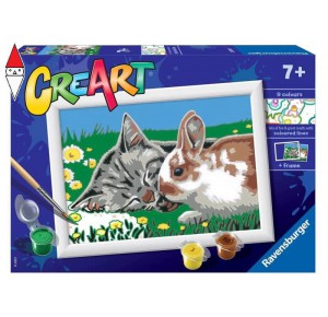 RAVENSBURGER, , , GIOCO EDUCATIVO RAVENSBURGER CREART SERIE E RIPOSINO SUL PRATO