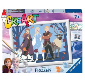 , , , GIOCO EDUCATIVO RAVENSBURGER CREART SERIE D LICENSED - FROZEN BEST FRIENDS