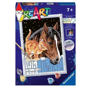 , , , GIOCO EDUCATIVO RAVENSBURGER CREART SERIE D CLASSIC - INSOLITI AMICI