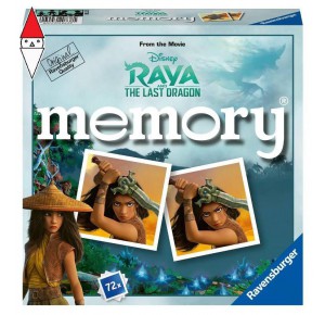 RAVENSBURGER, , , GIOCO DA TAVOLO RAVENSBURGER MEMORY RAYA DISNEY