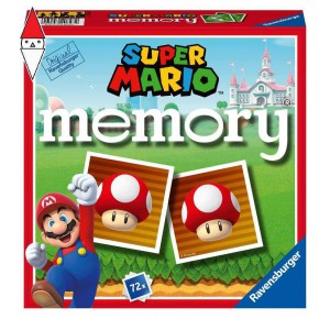 RAVENSBURGER, , , GIOCO DA TAVOLO RAVENSBURGER MEMORY SUPER MARIO