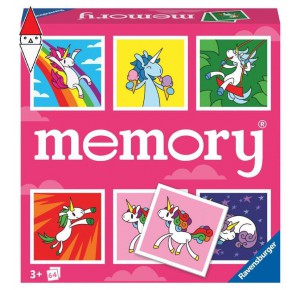 , , , GIOCO DA TAVOLO RAVENSBURGER MEMORY UNICORNS