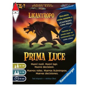 RAVENSBURGER, , , GIOCO DA TAVOLO RAVENSBURGER LICANTROPO PRIMA LUCE