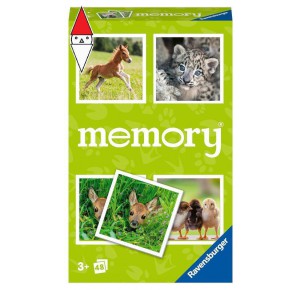 RAVENSBURGER, , , GIOCO DA TAVOLO RAVENSBURGER MEMORY ANIMAL BABY BAG