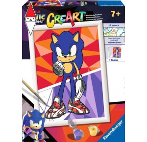 RAVENSBURGER, , , GIOCO EDUCATIVO RAVENSBURGER CREART SERIE D LICENSED - SONIC PRIME