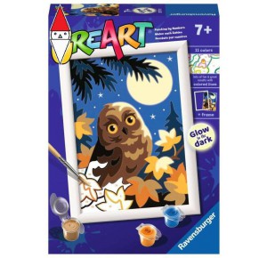 , , , GIOCO EDUCATIVO RAVENSBURGER CREART SERIE E CLASSIC - CIVETTA AL CHIARO DI LUNA