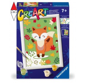 RAVENSBURGER, , , GIOCO EDUCATIVO RAVENSBURGER CREART SERIE E CLASSIC VOLPE