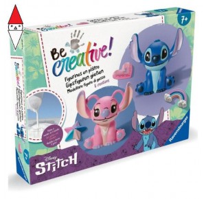 RAVENSBURGER, , , GIOCO EDUCATIVO RAVENSBURGER BE CREATIVE MAXI STICH CREAZIONI IN GESSO