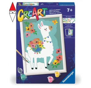 RAVENSBURGER, , , GIOCO EDUCATIVO RAVENSBURGER CREART SERIE D CLASSIC LAMA