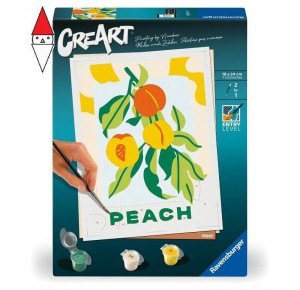 RAVENSBURGER, , , GIOCO EDUCATIVO RAVENSBURGER CREART ADULTI SERIE TREND D PEACH POSTER
