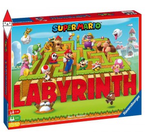 RAVENSBURGER, , , GIOCO DA TAVOLO RAVENSBURGER LABIRINTO SUPER MARIO