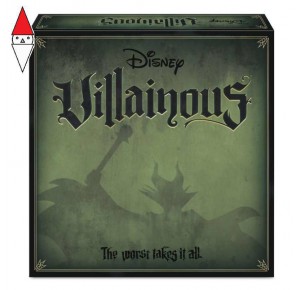 , , , GIOCO DA TAVOLO RAVENSBURGER DISNEY VILLAINOUS