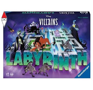 RAVENSBURGER, , , GIOCO DA TAVOLO RAVENSBURGER VILLAINS LABYRINTH