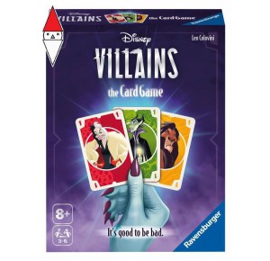 RAVENSBURGER, , , CARTE DA GIOCO RAVENSBURGER CARD GAMES DISNEY VILLAINS - THE CARD GAME