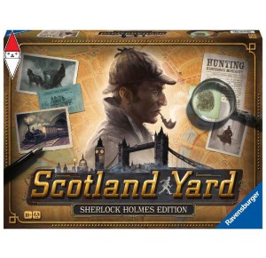 , , , GIOCO DA TAVOLO RAVENSBURGER SCOTLAND YARD SHERLOCK HOLMES