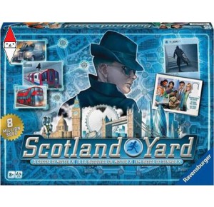 RAVENSBURGER, , , GIOCO DA TAVOLO RAVENSBURGER SCOTLAND YARD REFRESH 40 27516