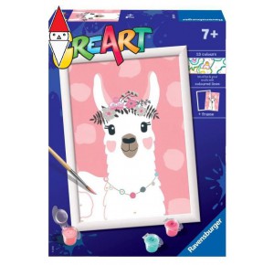 , , , GIOCO EDUCATIVO RAVENSBURGER CREART SERIE D LAMA