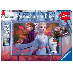 , , , PUZZLE RAVENSBURGER PUZZLE 2X24 PZ FROZEN 2