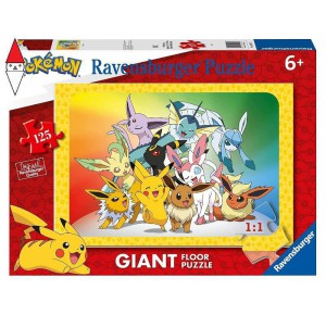 , , , PUZZLE RAVENSBURGER PUZZLE 125 PAVIMENTO POKEMON