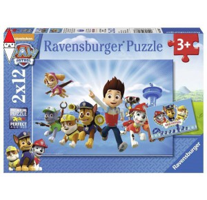 , , , PUZZLE RAVENSBURGER PUZZLE 2X12 PZ PAW PATROL A