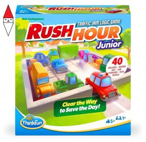 RAVENSBURGER, , , GIOCO DA TAVOLO RAVENSBURGER RUSH HOUR JR. REFRESH