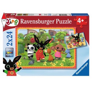 RAVENSBURGER, , , PUZZLE RAVENSBURGER PUZZLE 2X24 PZ BING