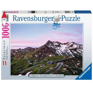 , , , PUZZLE PAESAGGI RAVENSBURGER STRADA ALPINA DEL GROSSGLOCKNER 1000 PZ