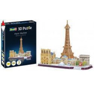 , , , REVELL 3D PUZZLE PARIS SKYLINE