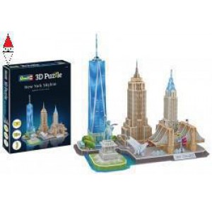 , , , REVELL 3D PUZZLE NEW YORK SKYLINE