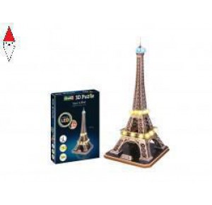 , , , REVELL 3D PUZZLE TOUR EIFFEL (LED VERSION)