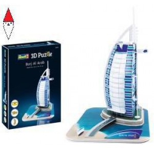 , , , REVELL 3D PUZZLE BURJ AL ARAB