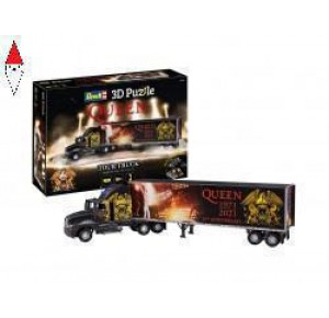 , , , REVELL 3D PUZZLE QUEEN TOUR TRUCK (50TH ANNIVERSARY)