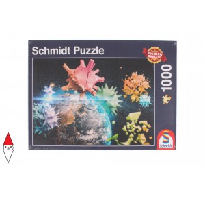 , , , PUZZLE TEMATICO SCHMIDT NATURA E SCIENZA PLANET EARTH 2020 1000 PZ