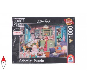 SCHMIDT, , , PUZZLE TEMATICO SCHMIDT INTERNI SECRET PUZZLE READ GRANDMOTHER S ROOM 1000 PZ