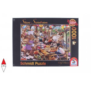 SCHMIDT, , , PUZZLE TEMATICO SCHMIDT INTERNI SUNDRAM CHEF MANIA 1000 PZ