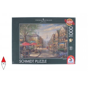 , , , PUZZLE PAESAGGI SCHMIDT CITTA KINKADE CAFE IN MUNICH 1000 PZ