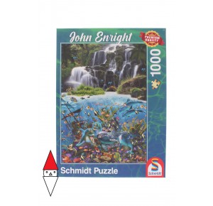 SCHMIDT, , , PUZZLE PAESAGGI SCHMIDT FIUMI E CASCATE ENRIGHT WATERFALL 1000 PZ