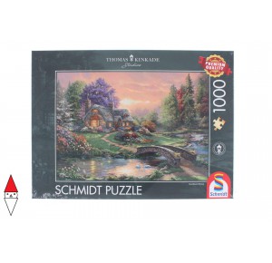 , , , PUZZLE PAESAGGI SCHMIDT COTTAGES E CHALETS SWEETHEART RETREAT 1000 PZ