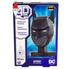 , , , PUZZLE 3D SPIN-MASTER PUZZLE 4D MASCHERA DI BATMAN