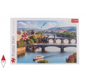 , , , PUZZLE PAESAGGI TREFL CITTA PRAGUE CZECH REP. 500 PZ