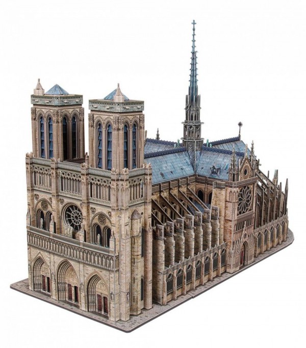 UMBUM, 387, 4627081554060, PUZZLE 3D UMBUM ARCHITECTURE NOTRE DAME DE PARIS PARIGI 387