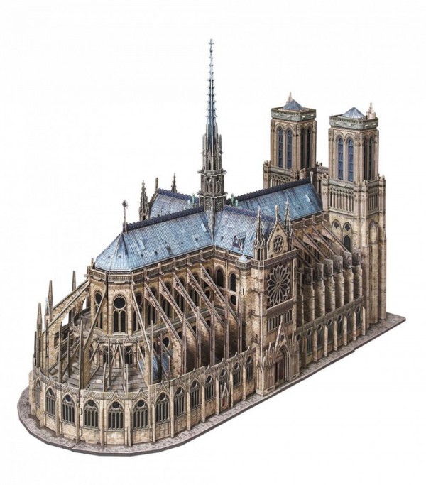 UMBUM, 387, 4627081554060, PUZZLE 3D UMBUM ARCHITECTURE NOTRE DAME DE PARIS PARIGI 387