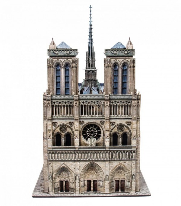 UMBUM, 387, 4627081554060, PUZZLE 3D UMBUM ARCHITECTURE NOTRE DAME DE PARIS PARIGI 387