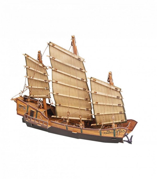 UMBUM, 377, 4627081553841, PUZZLE 3D UMBUM NAVI ANTICHE JUNK GIUNCA CINESE 377