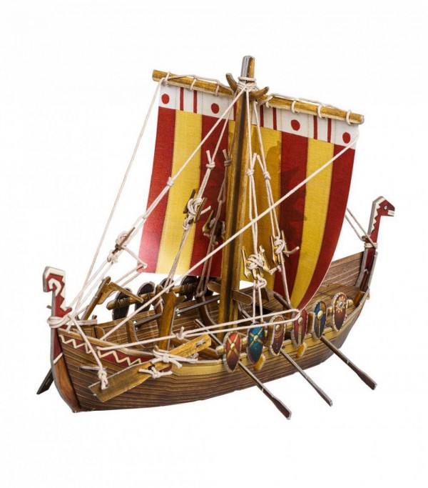 UMBUM, 372, 4627081553780, PUZZLE 3D UMBUM NAVI ANTICHE OLD RUSSIAN SHIP ANTICA NAVE RUSSA 372