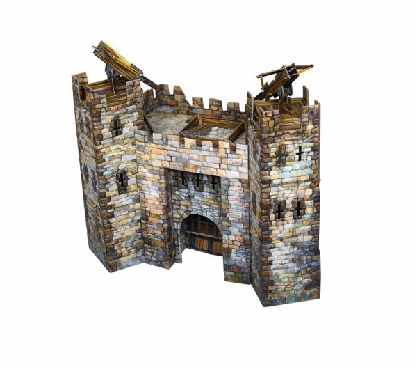 UMBUM, 322, 4627081553339, PUZZLE 3D UMBUM CITTA MEDIOEVALE  PORTA PRINCIPALE DELLA CITTA 322