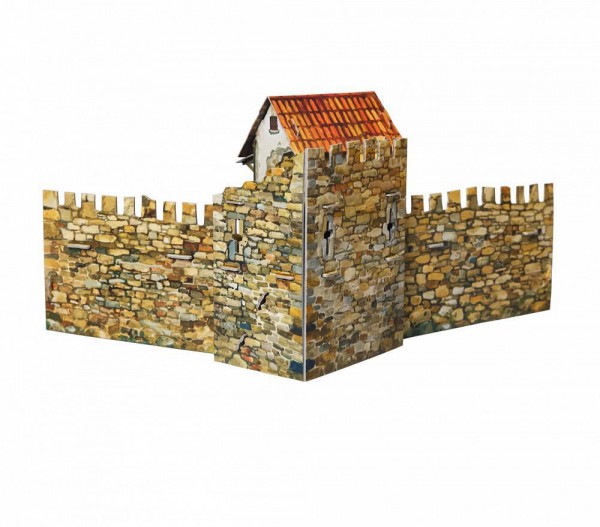 UMBUM, 376, 4627081553872, PUZZLE 3D UMBUM CITTA MEDIOEVALE TOWN SQUARE ACTORS 376