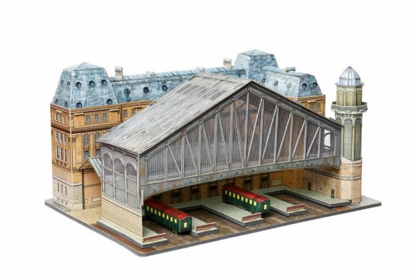 UMBUM, 301, 4627081552844, PUZZLE 3D UMBUM ARCHITECTURE STAZIONE SAINT LAZARE PARIGI 301