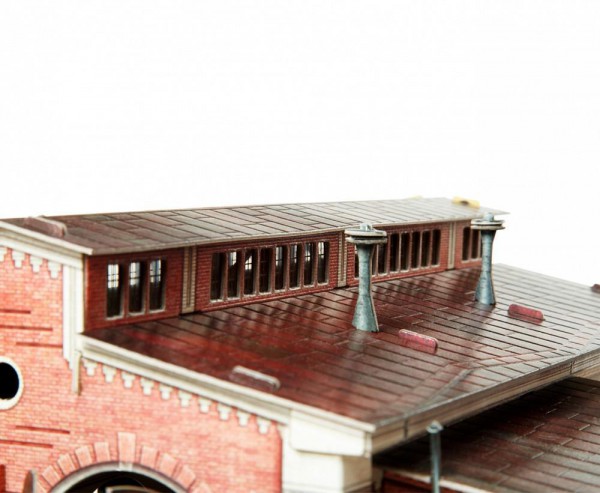 UMBUM, 305, 4627081553049, PUZZLE 3D UMBUM EDIFICI FERROVIA DEPOSITO LOCOMOTIVE 305