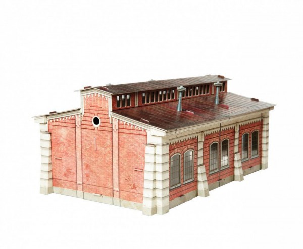 UMBUM, 305, 4627081553049, PUZZLE 3D UMBUM EDIFICI FERROVIA DEPOSITO LOCOMOTIVE 305